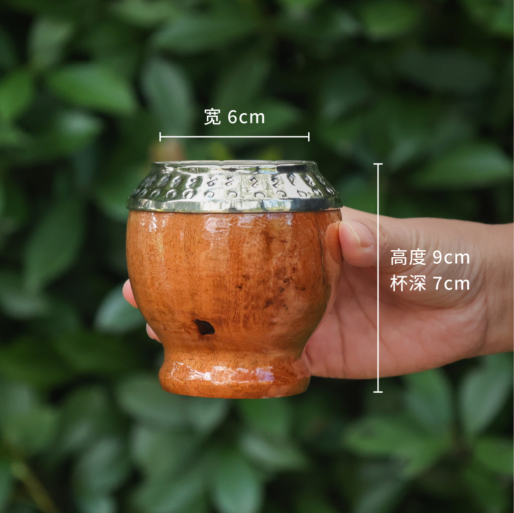 阿根廷王室款马黛茶杯 角豆木杯#205/312/401鱼雷杯