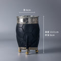 阿根廷全新马黛茶杯#165/425葫芦杯 德银杯口牛皮外包 帝王款