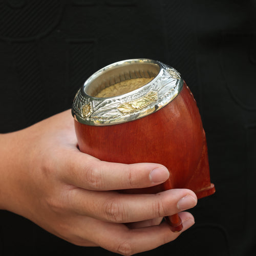 乌拉圭BRESCIANI金银杯#19 梅西同款马黛茶杯