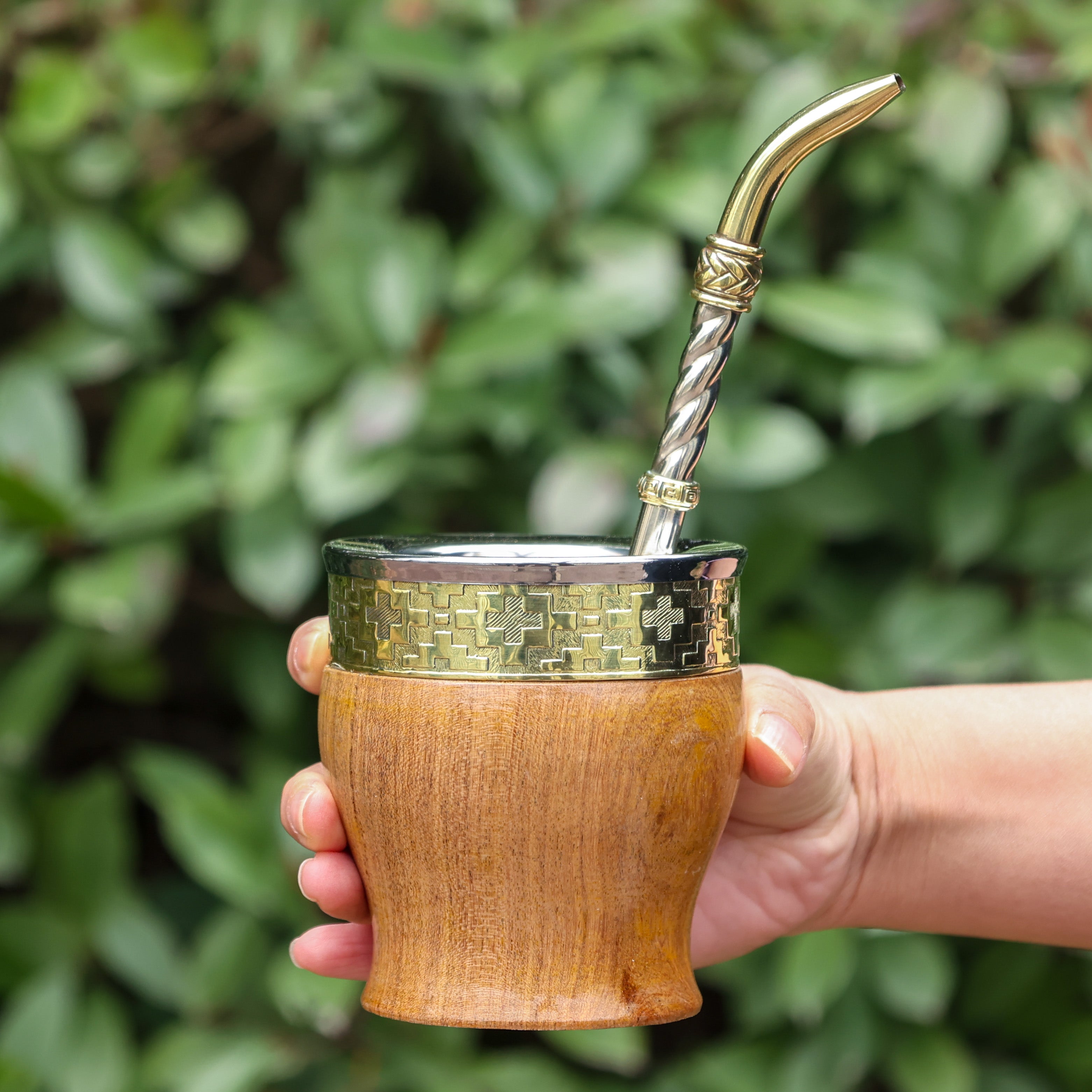 阿根廷王室款马黛茶杯 角豆木杯#205/312/401鱼雷杯