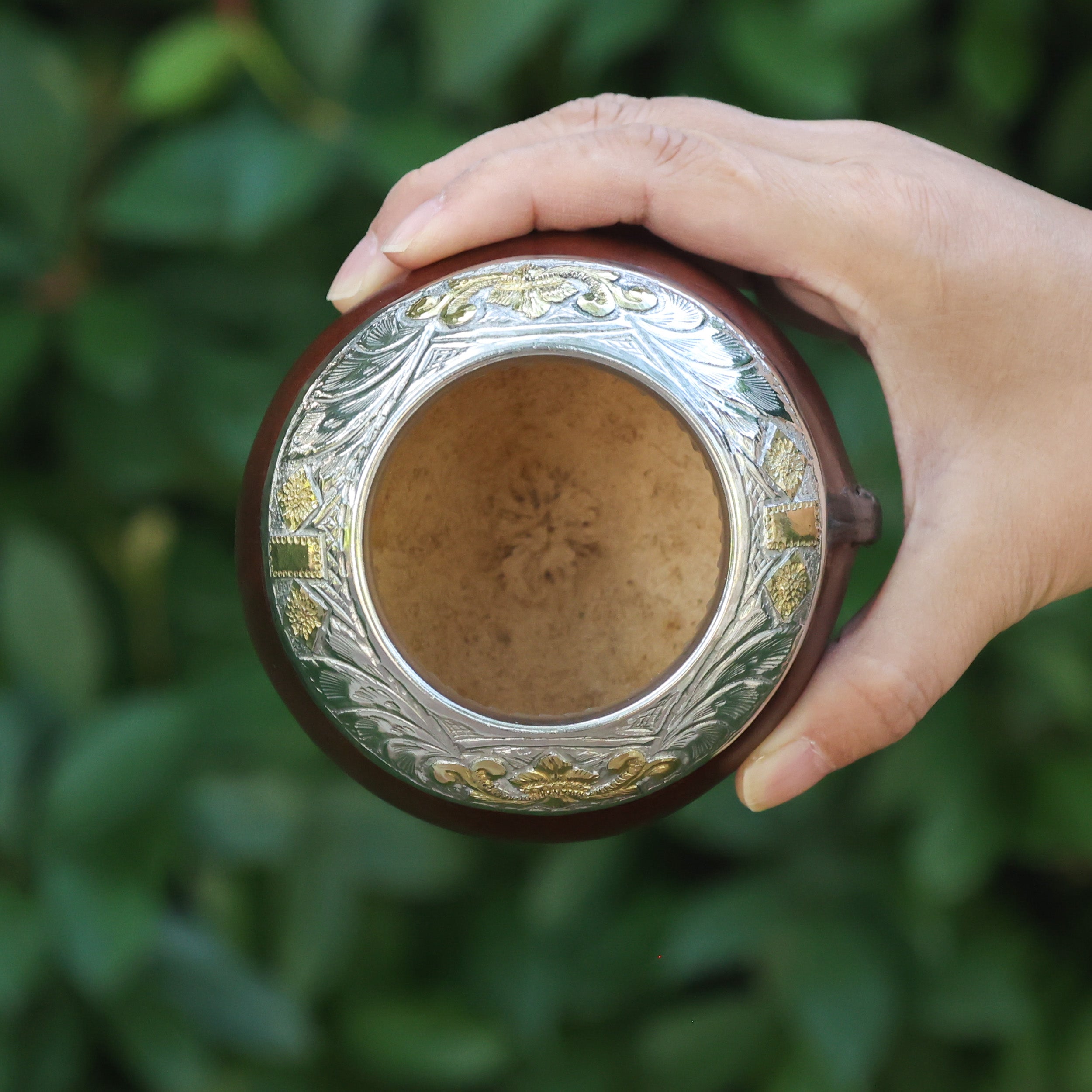 乌拉圭BRESCIANI金银杯#310MH 梅西同款马黛茶杯 鱼雷杯