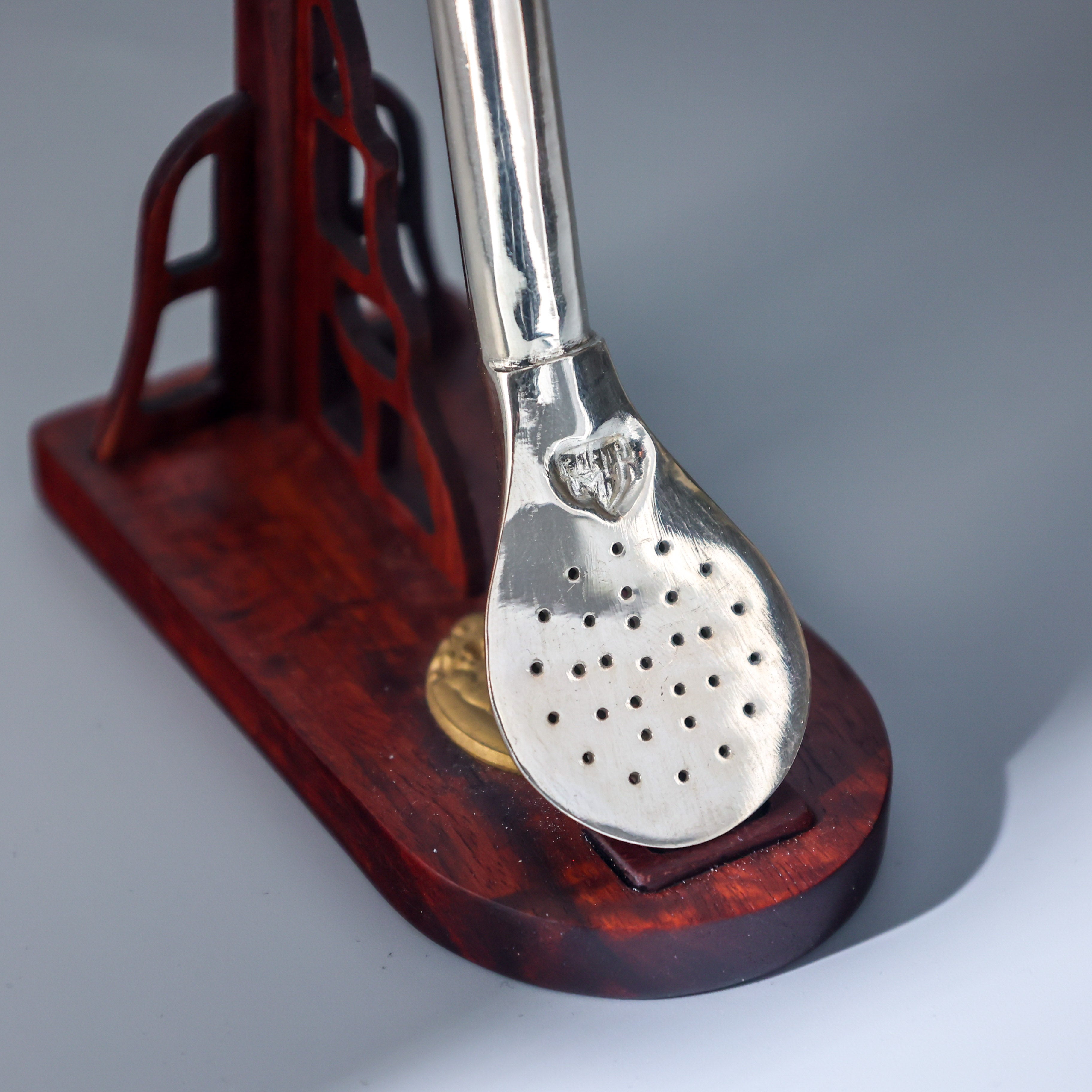 乌拉圭产马黛茶专用金银三星吸管 大力神杯100%梅西同款吸管