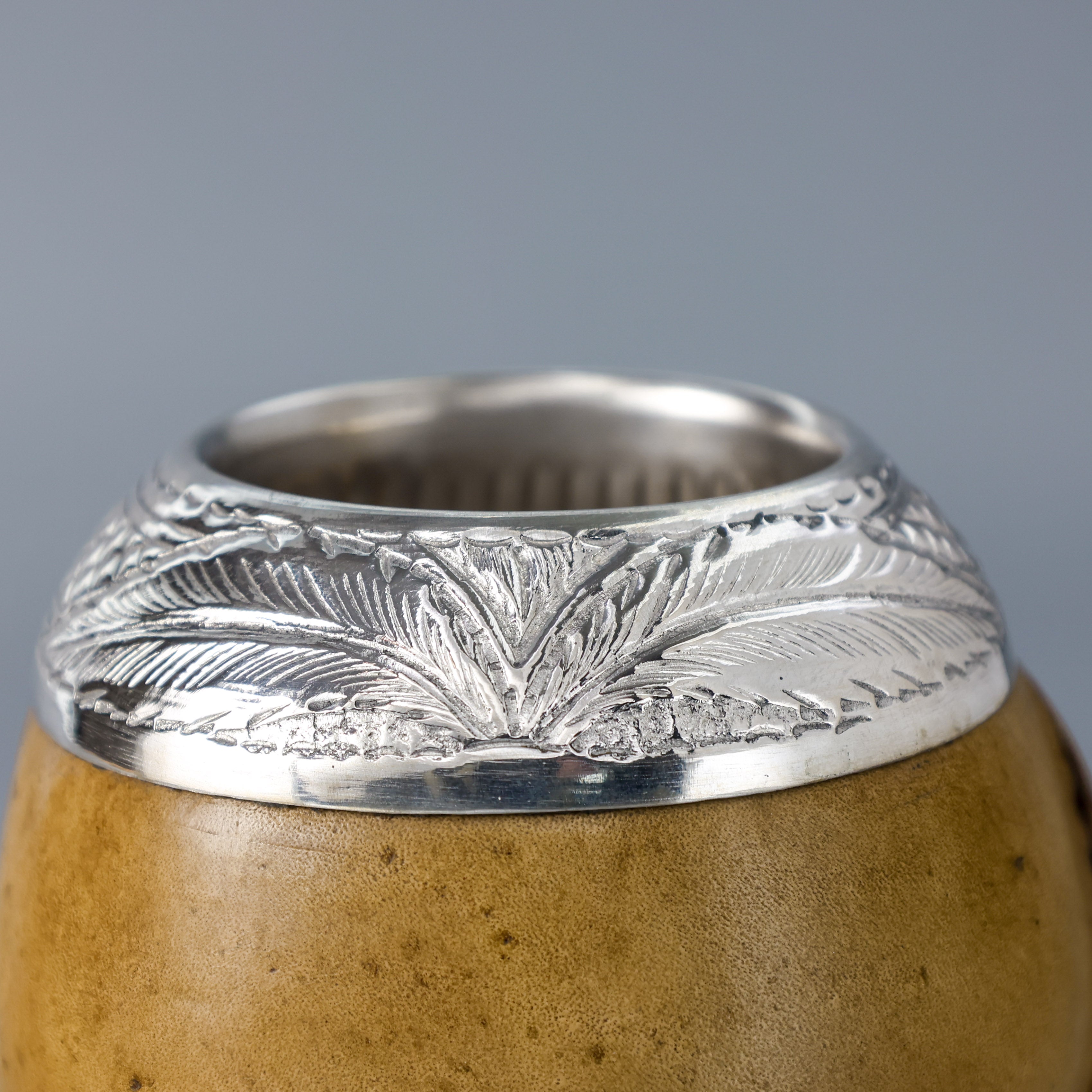 乌拉圭BRESCIANI金银杯#305MH 梅西同款马黛茶杯 鱼雷杯