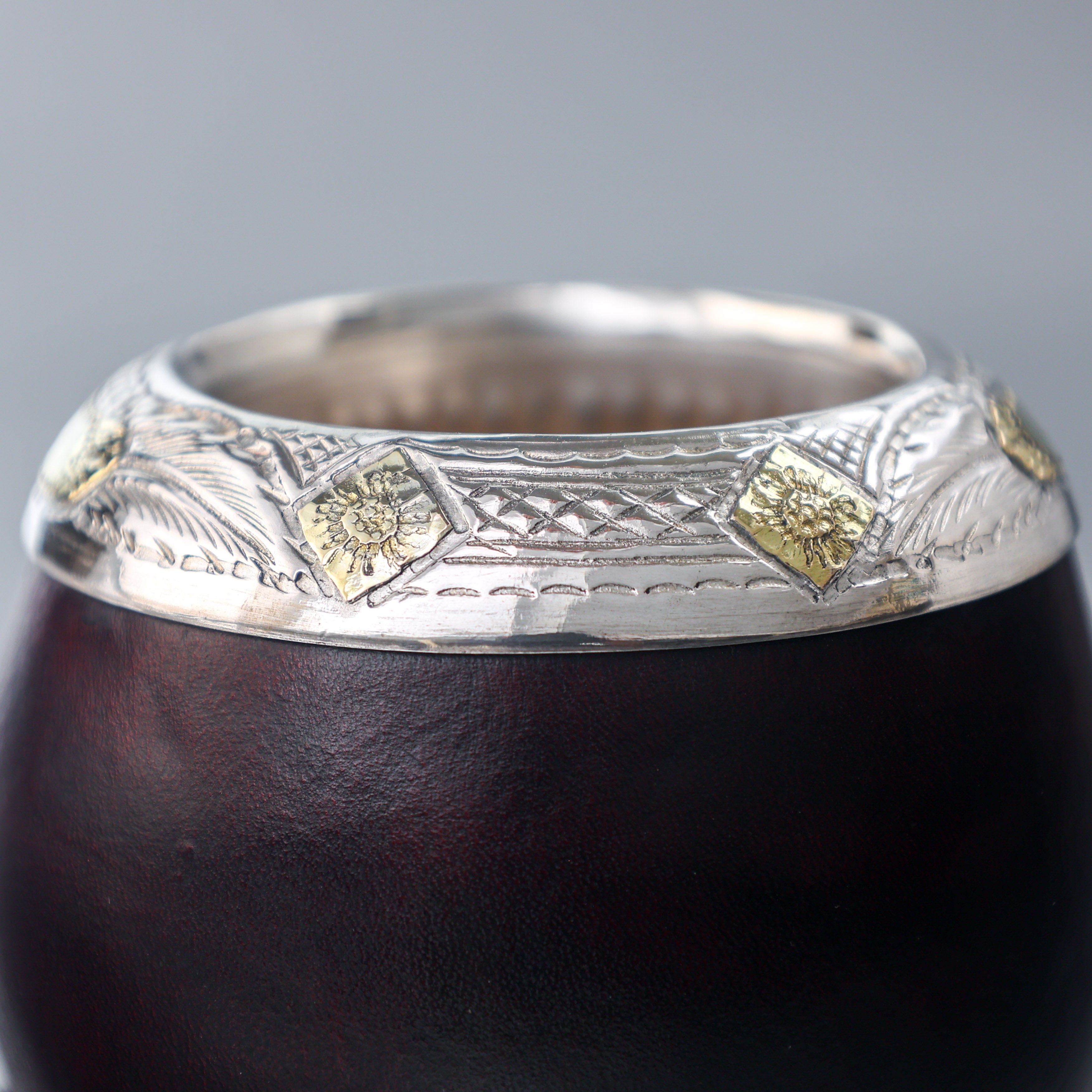 乌拉圭BRESCIANI金银杯#219 梅西同款马黛茶杯