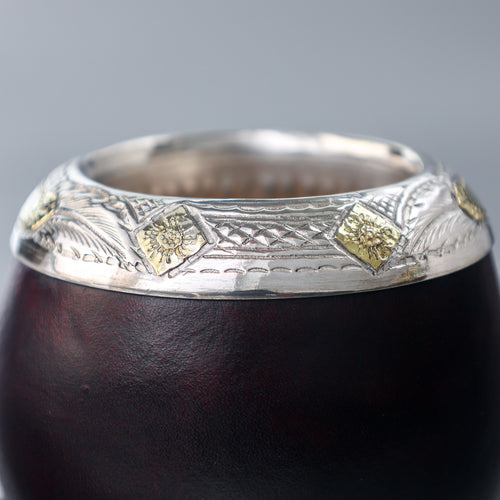 乌拉圭BRESCIANI金银杯#219 梅西同款马黛茶杯