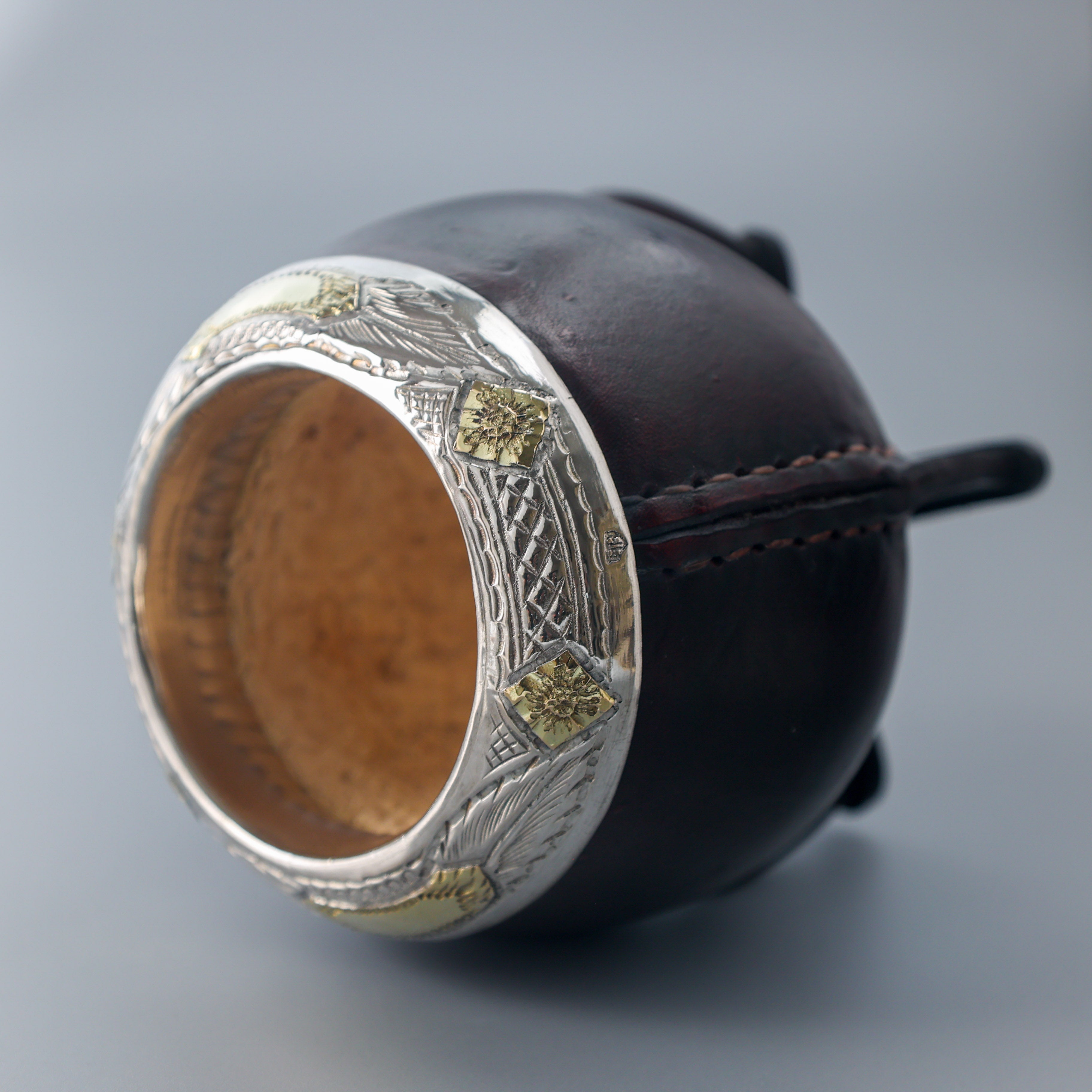 乌拉圭BRESCIANI金银杯#219 梅西同款马黛茶杯