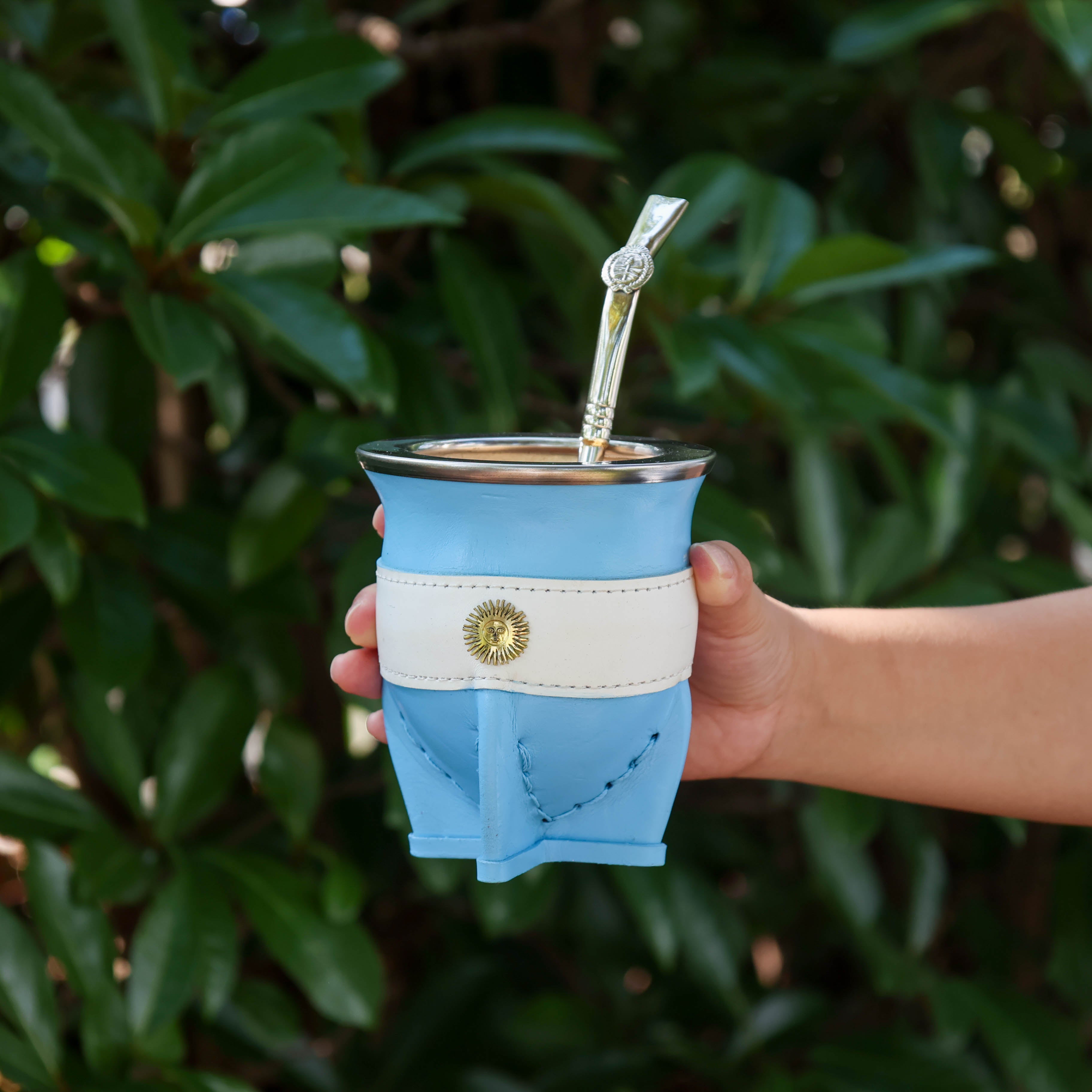 阿根廷全新马黛茶杯#93葫芦内胆 送吸管